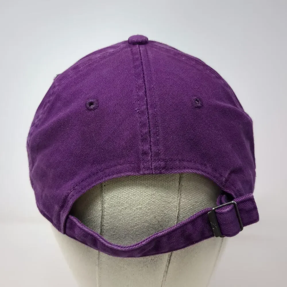 Nike Baseball Cap Purple One Size Hat Slideback Heritage86 Cotton Swoosh Logo